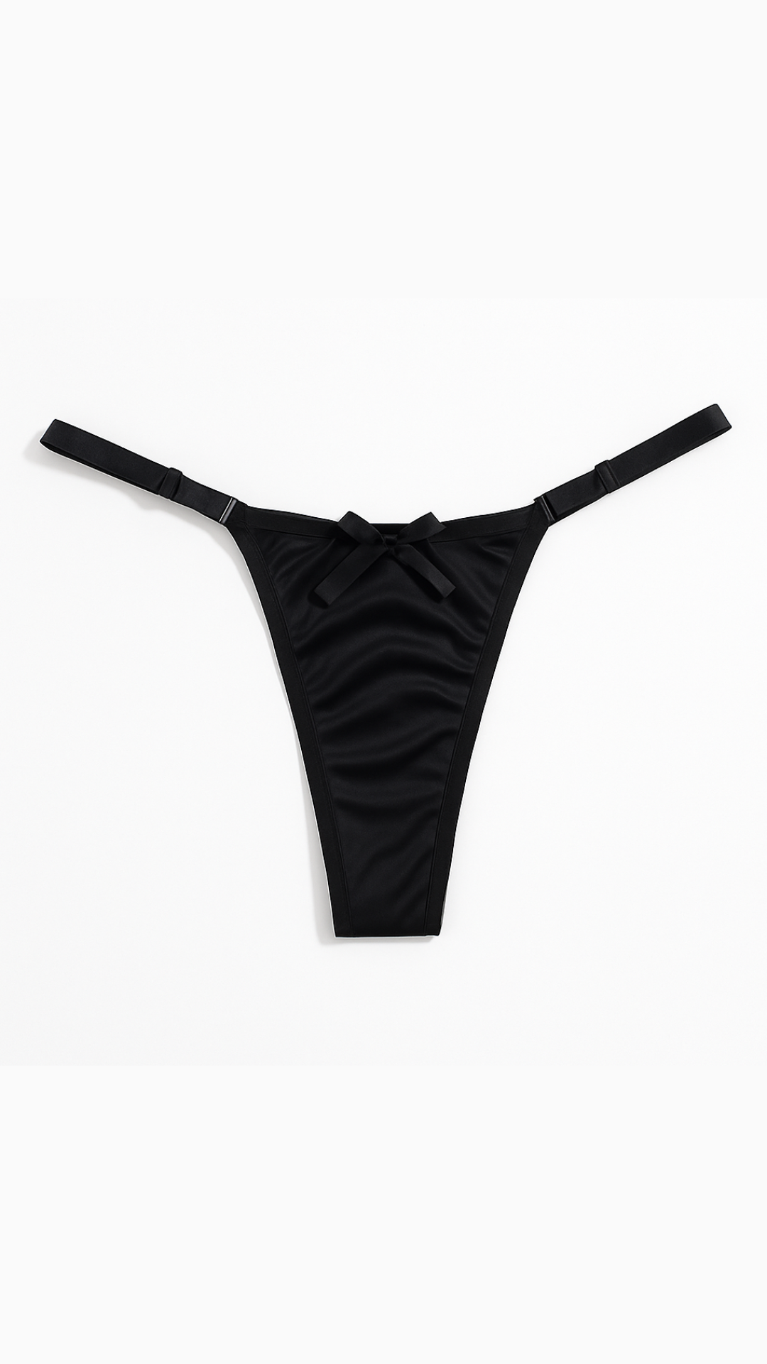 Satin Bow Thong - 4 Pack