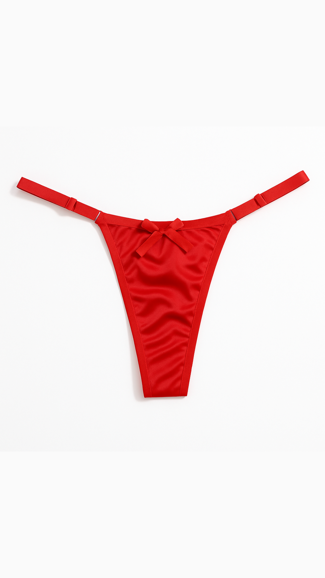 Satin Bow Thong - 4 Pack