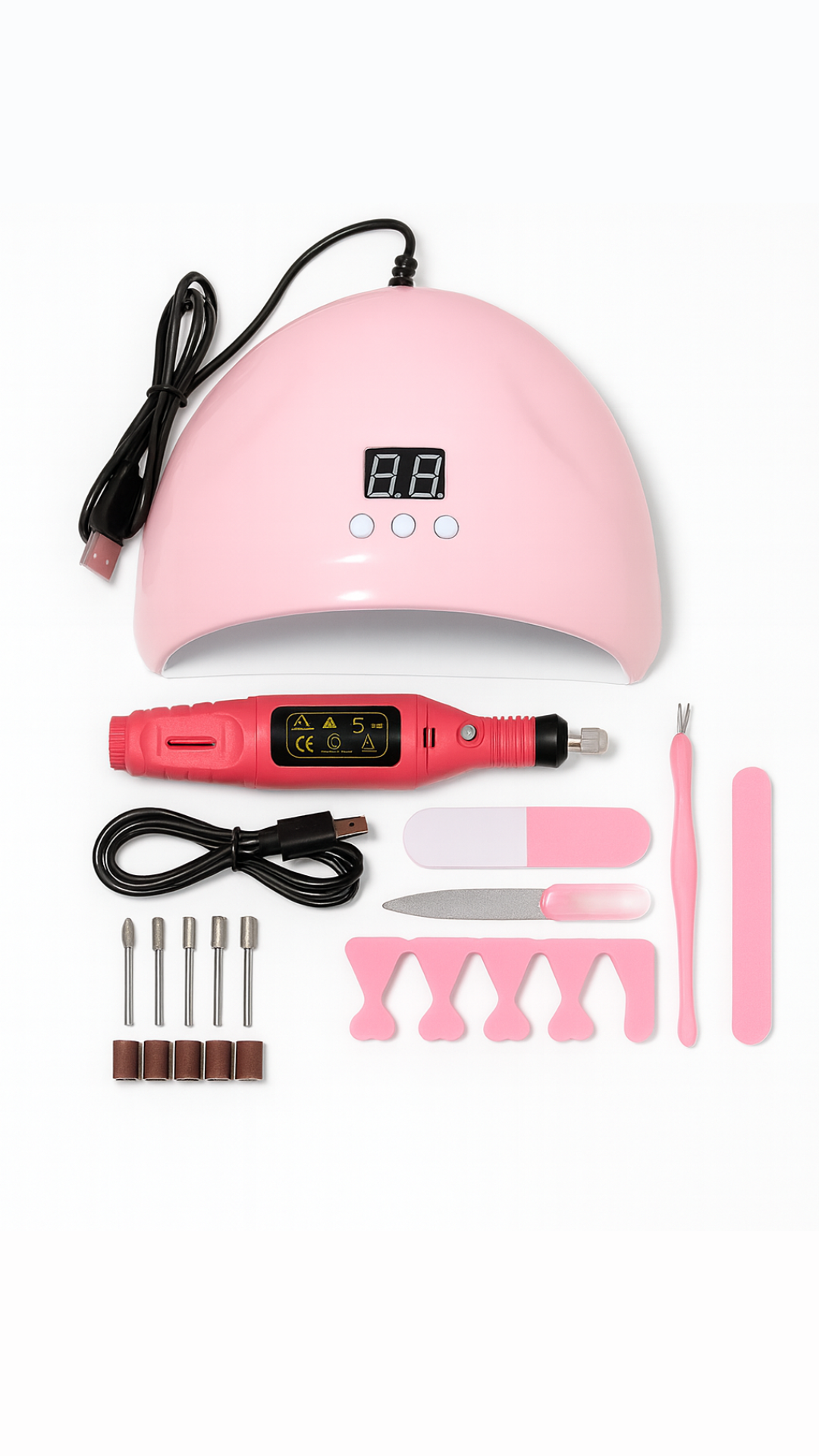 Pink Nail Salon Kit