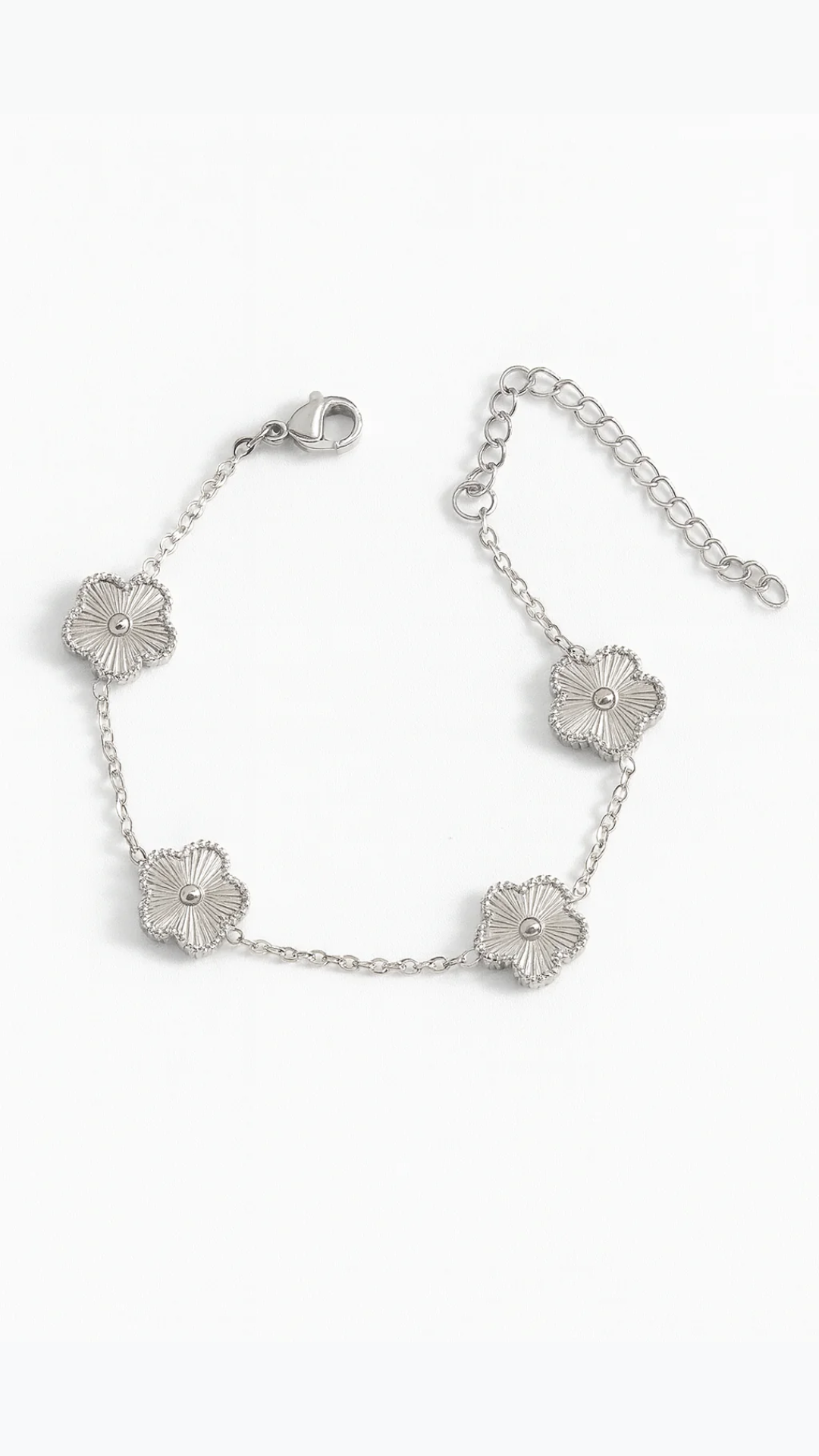 Floral Charm Bracelet